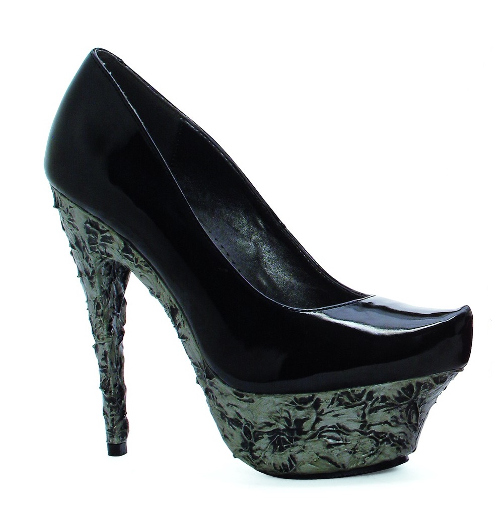 Nora - 6 Inch Heel Lava Textured Pump